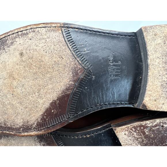 Frye Men’s Chelsea Boots Size 9.5D Cognac Leather 3480687-COG main image 9